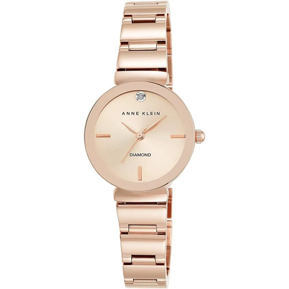 Anne Klein Women's Genuine Diamond Dial Bracelet Watch | Multiple Colors