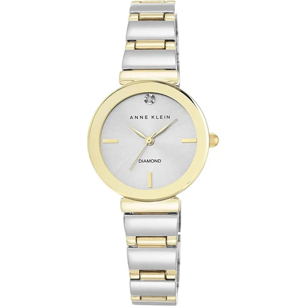 Anne Klein Women's Genuine Diamond Dial Bracelet Watch | Multiple Colors