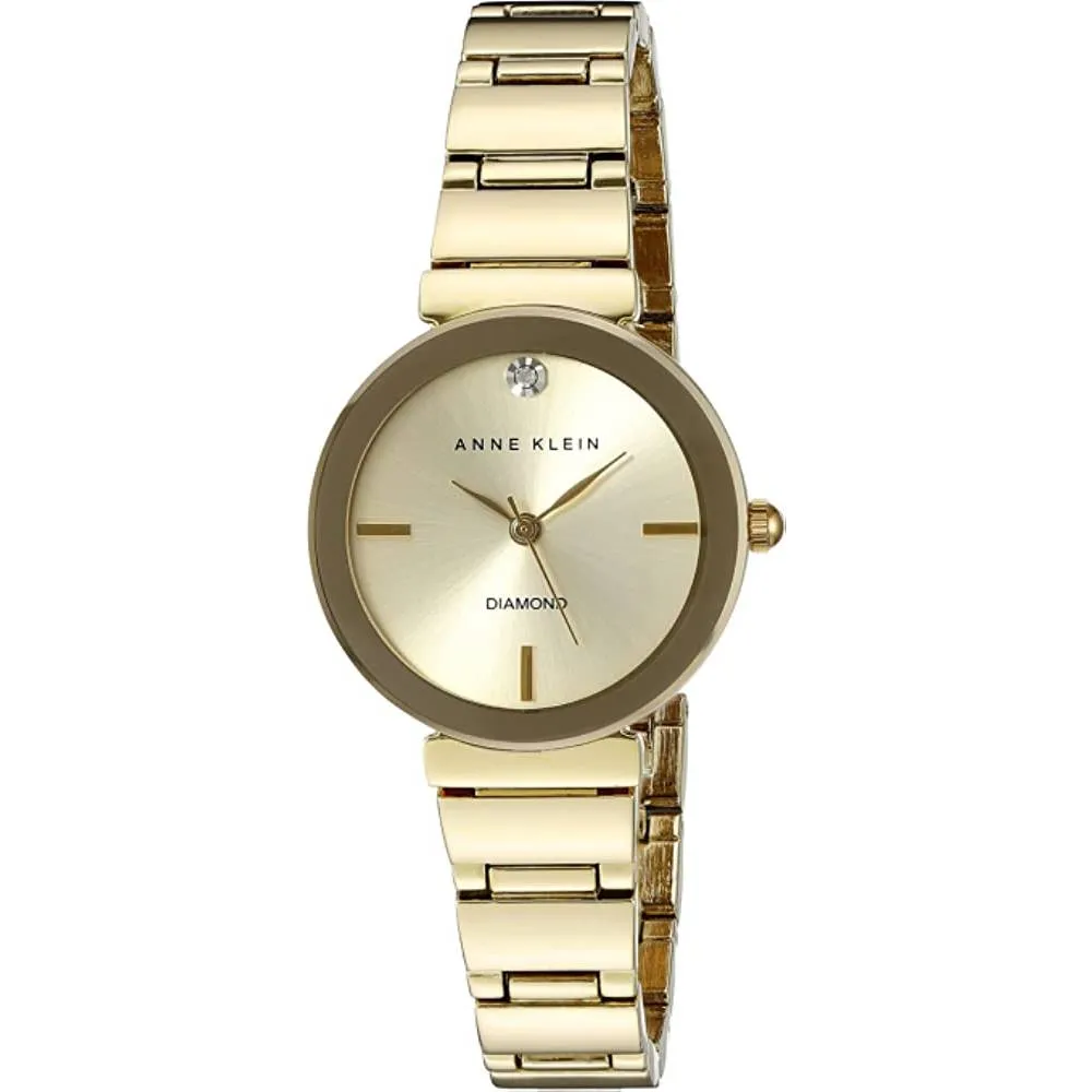 Anne Klein Women's Genuine Diamond Dial Bracelet Watch | Multiple Colors