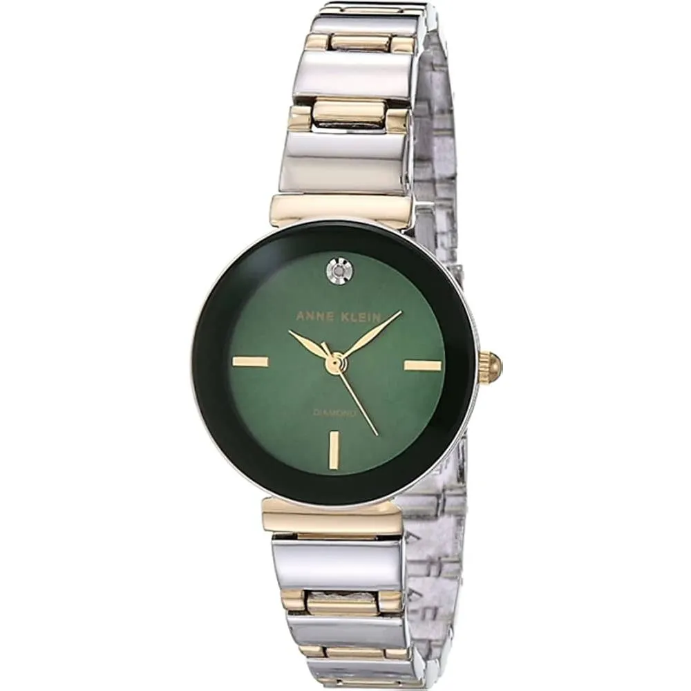 Anne Klein Women's Genuine Diamond Dial Bracelet Watch | Multiple Colors