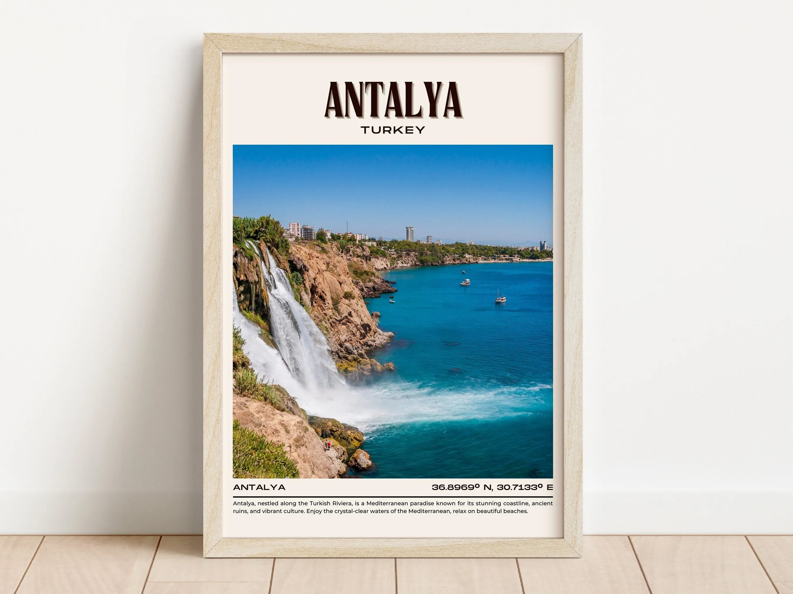 Antalya Vintage Wall Art, Turkey