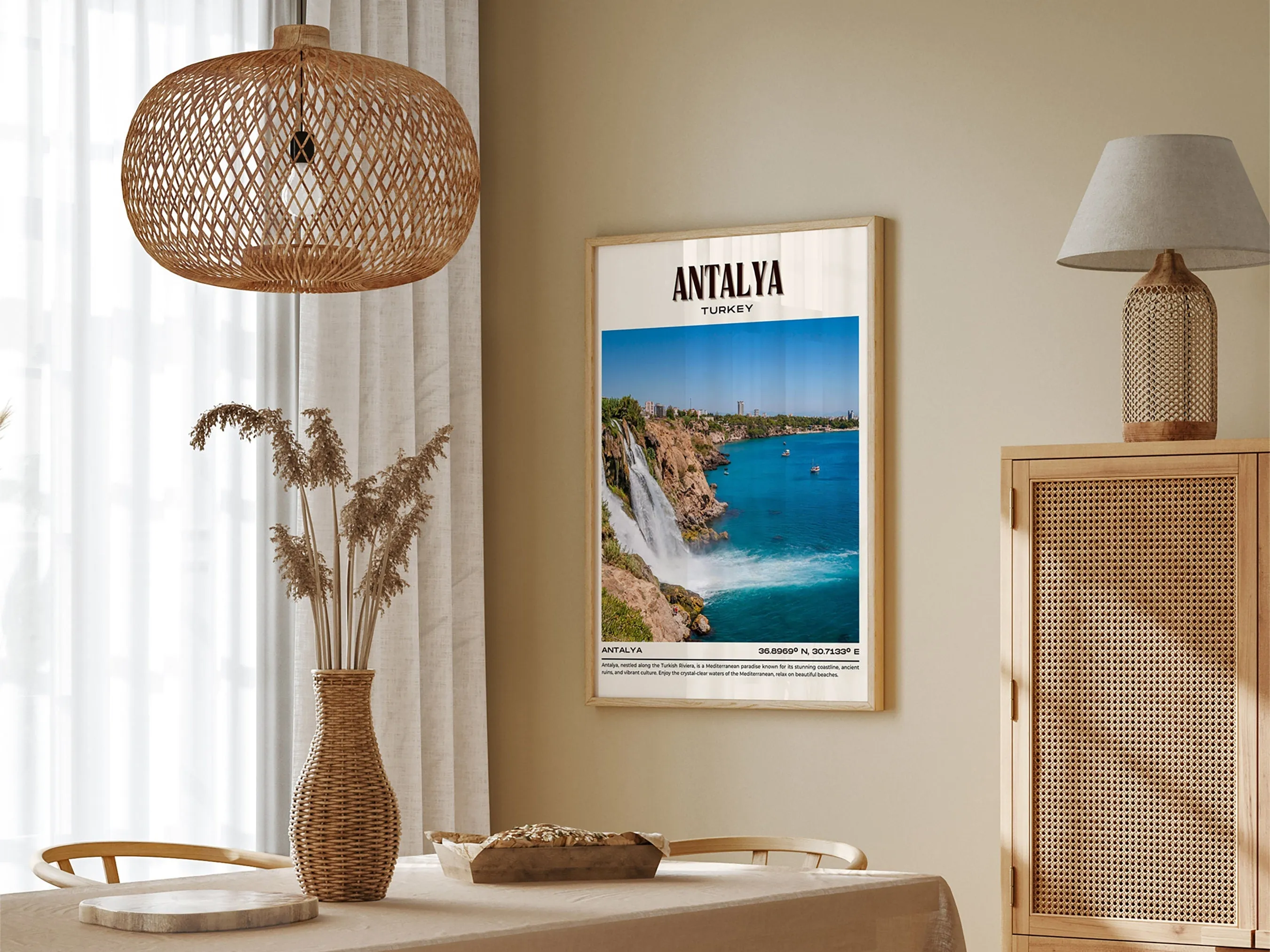 Antalya Vintage Wall Art, Turkey