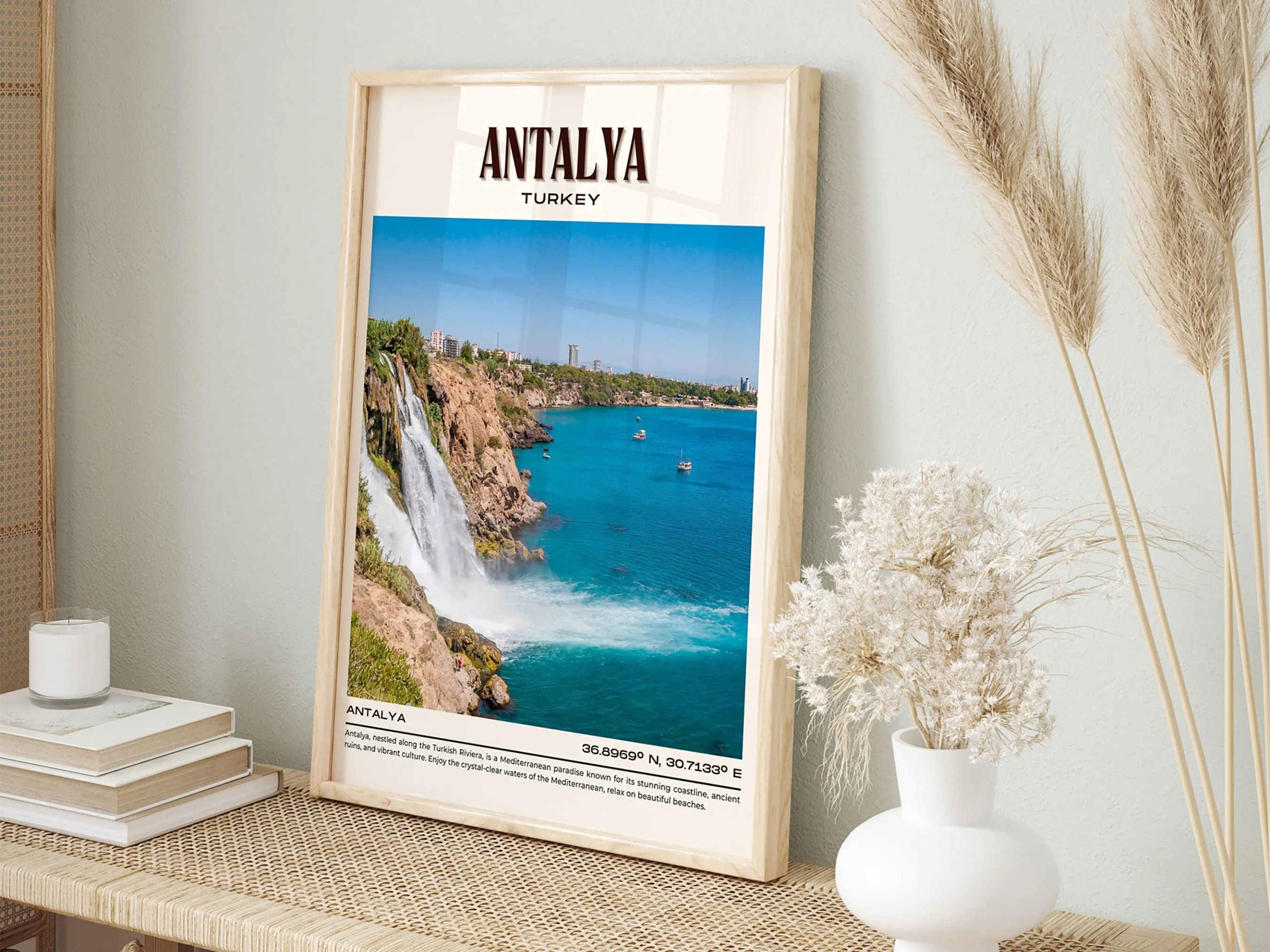 Antalya Vintage Wall Art, Turkey