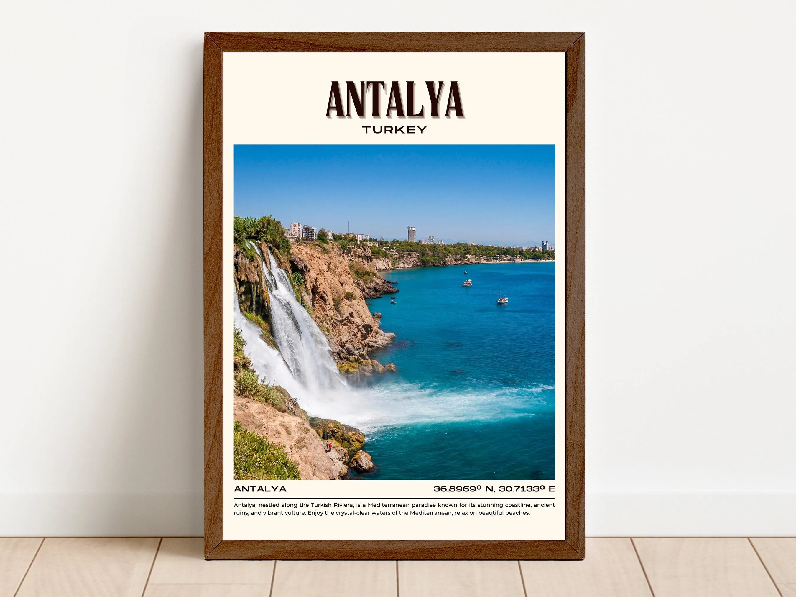 Antalya Vintage Wall Art, Turkey