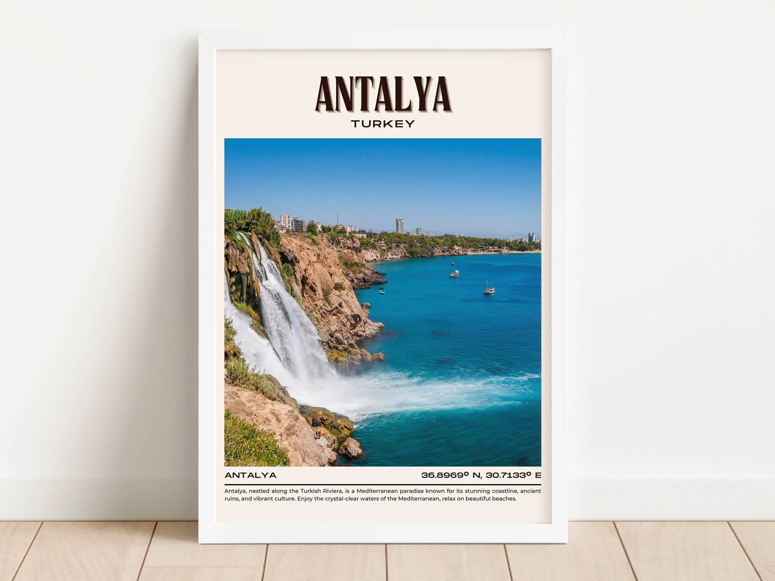 Antalya Vintage Wall Art, Turkey