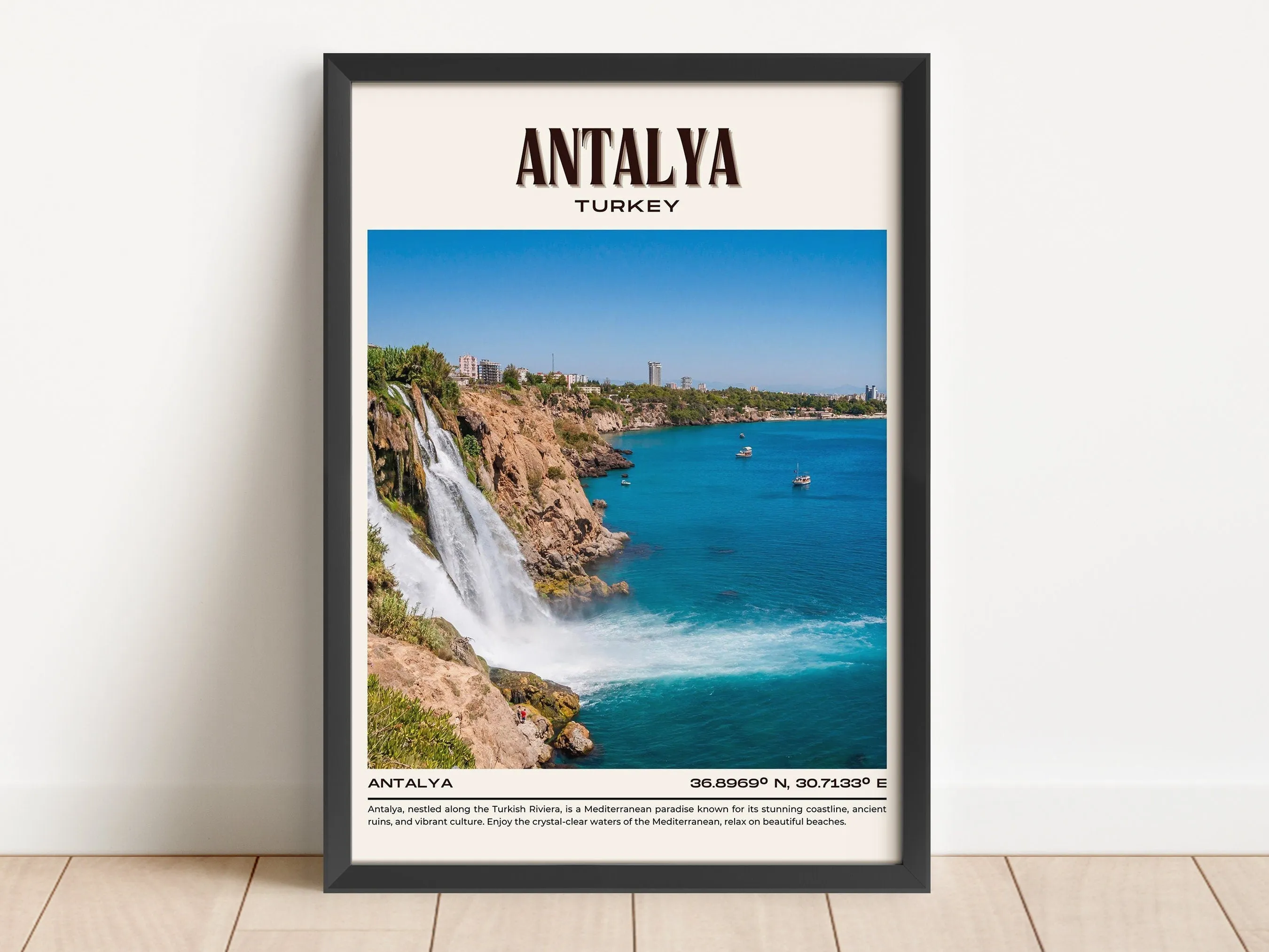 Antalya Vintage Wall Art, Turkey