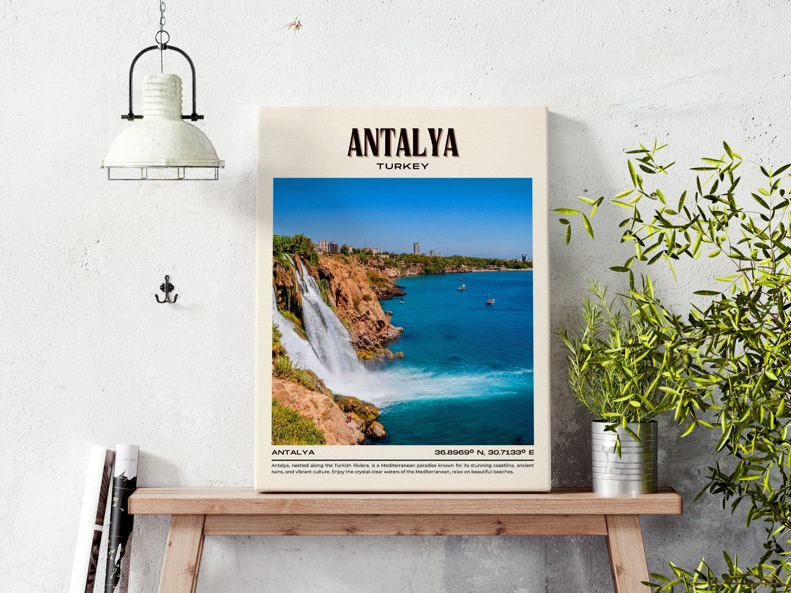 Antalya Vintage Wall Art, Turkey