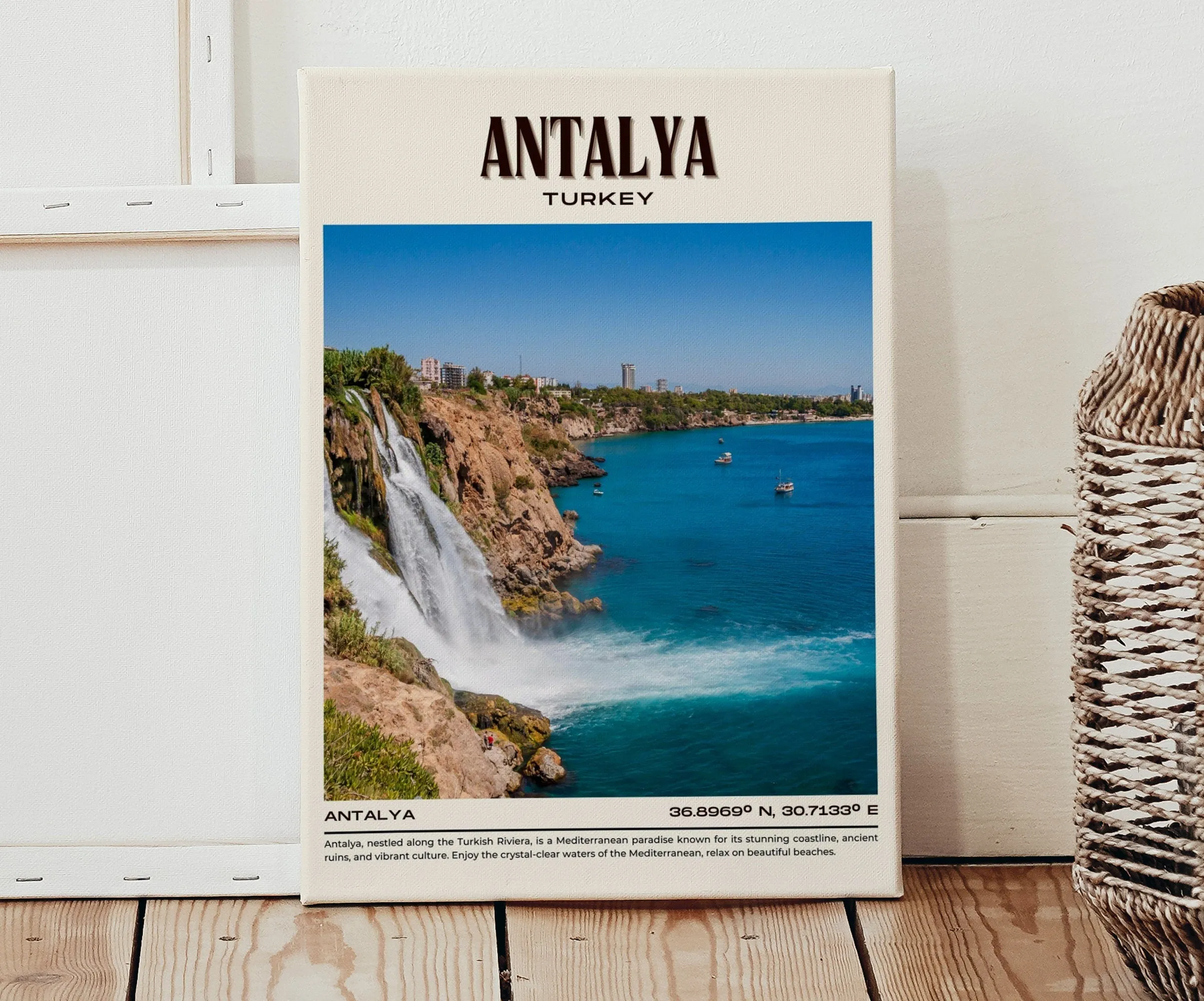 Antalya Vintage Wall Art, Turkey