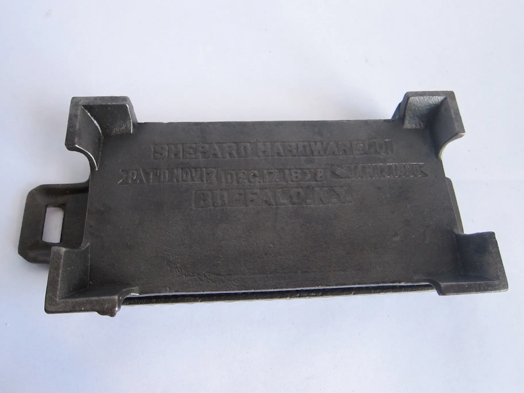 Antique Shepard Hardware 1878 Victorian Mechanical Fluting Iron