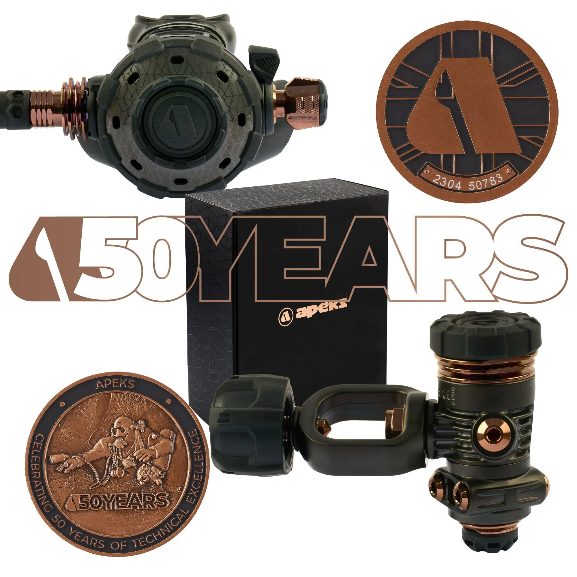 Apeks MTX-RC 50th Anniversary Limited Edition Regulator