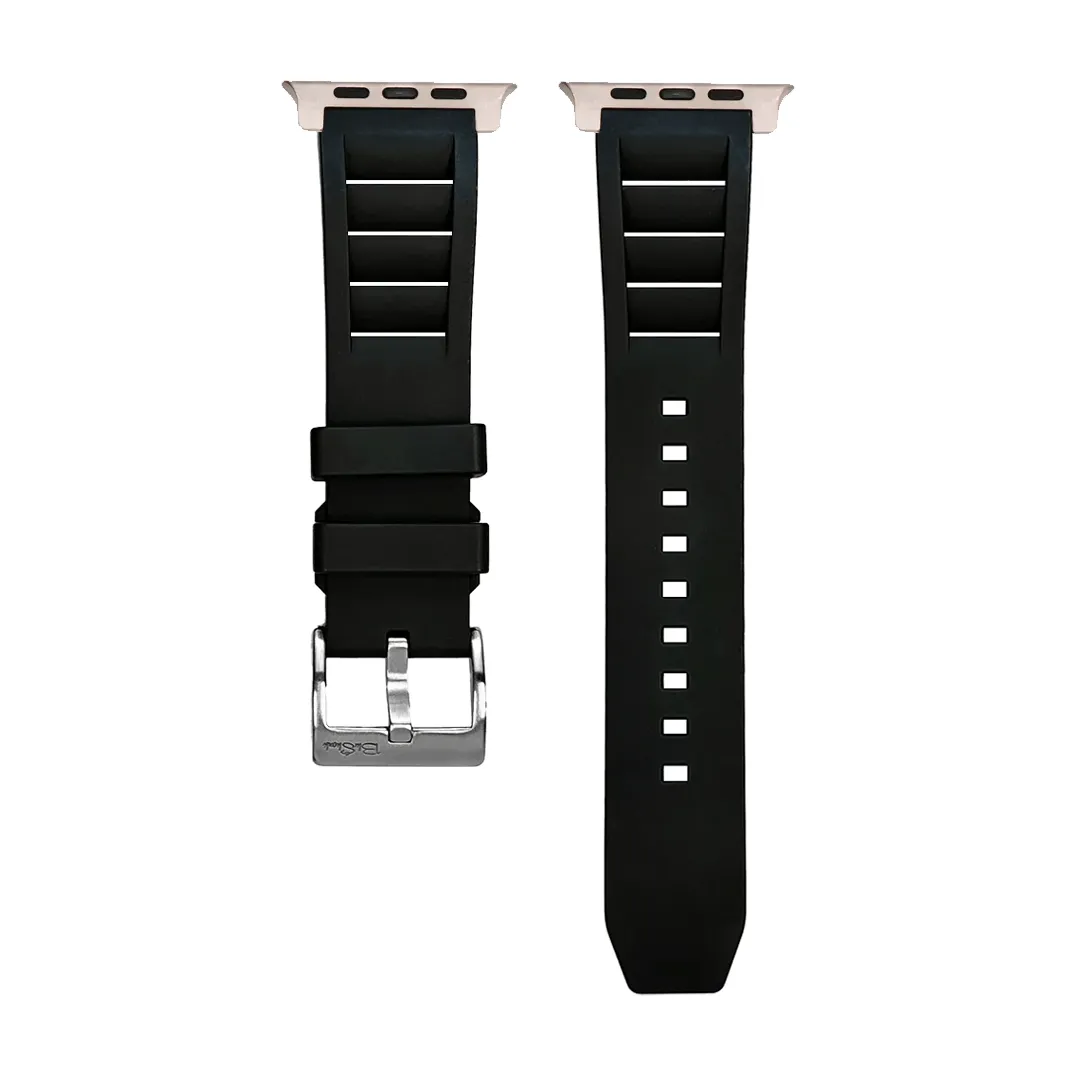 Apple Band ULTRA - Shark Gill Rubber - Black