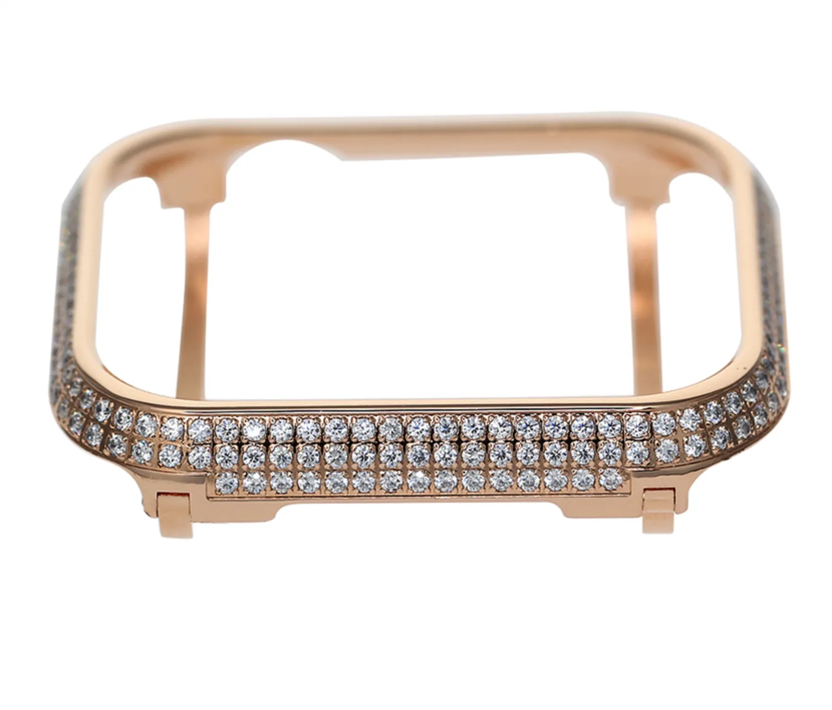 Apple Watch 18kt Rose Gold Crystal Watch Face - Series 4 - 8