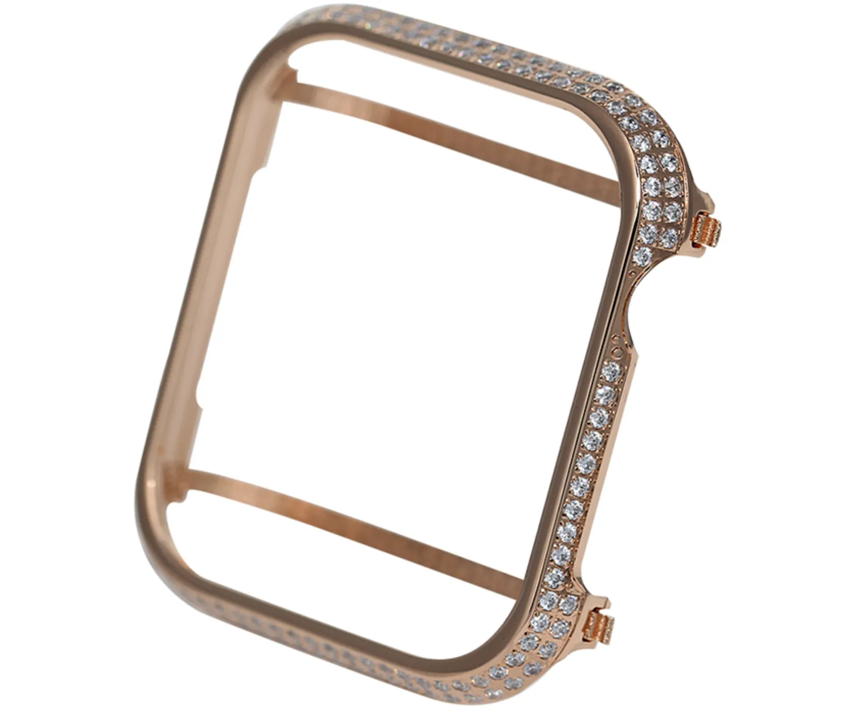 Apple Watch 18kt Rose Gold Crystal Watch Face - Series 4 - 8