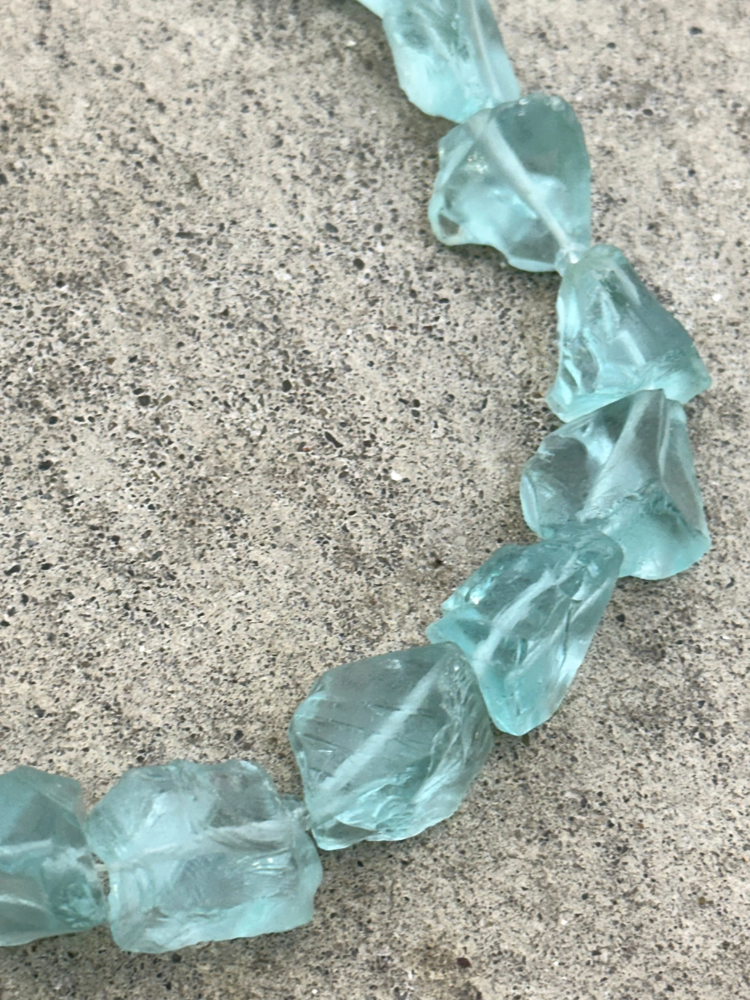 Aquamarine & Coral Sea Necklace*