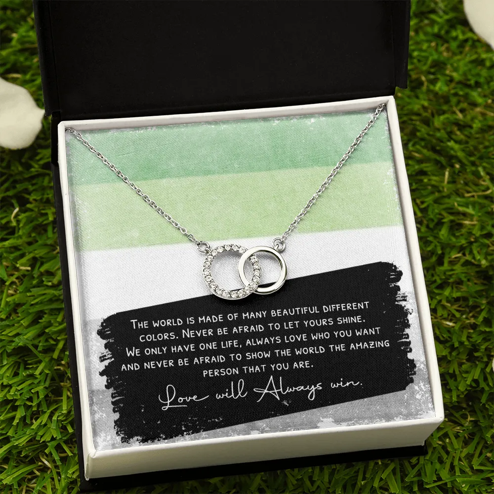 Aromantic Jewelry Card Necklace Gift
