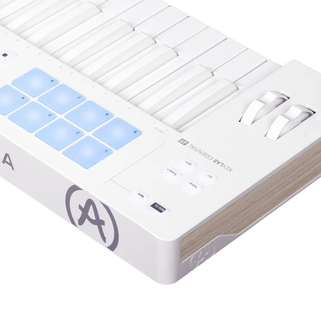 Arturia KeyLab Essential MK3 49-Key MIDI Controller - Alpine White