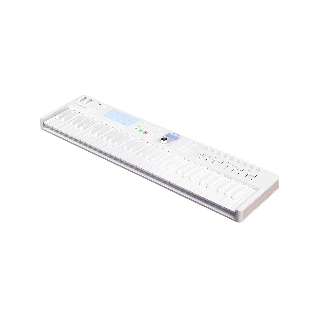 Arturia KeyLab Essential MK3 61-Key MIDI Controller - Alpine White