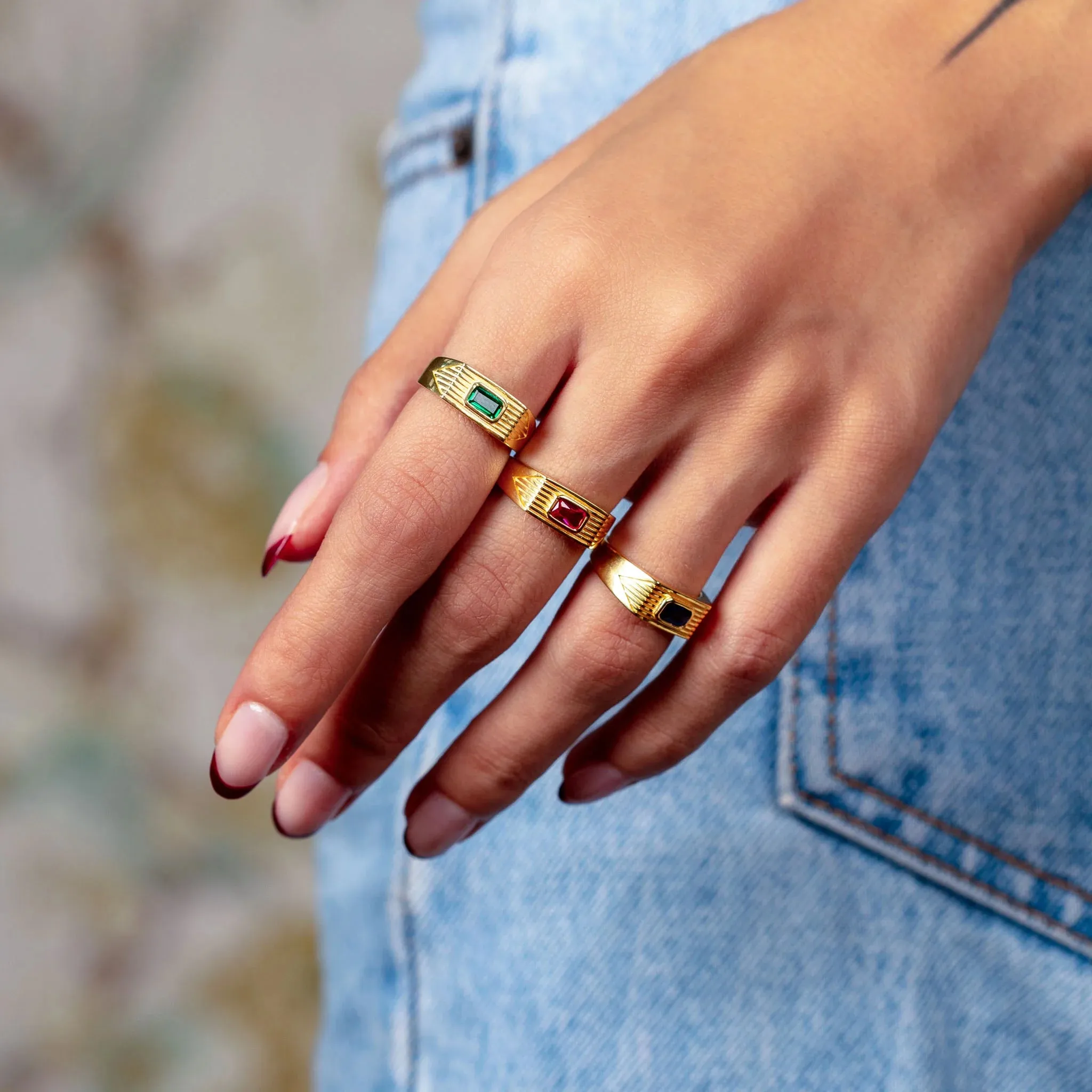 Astra Ring Fuchsia