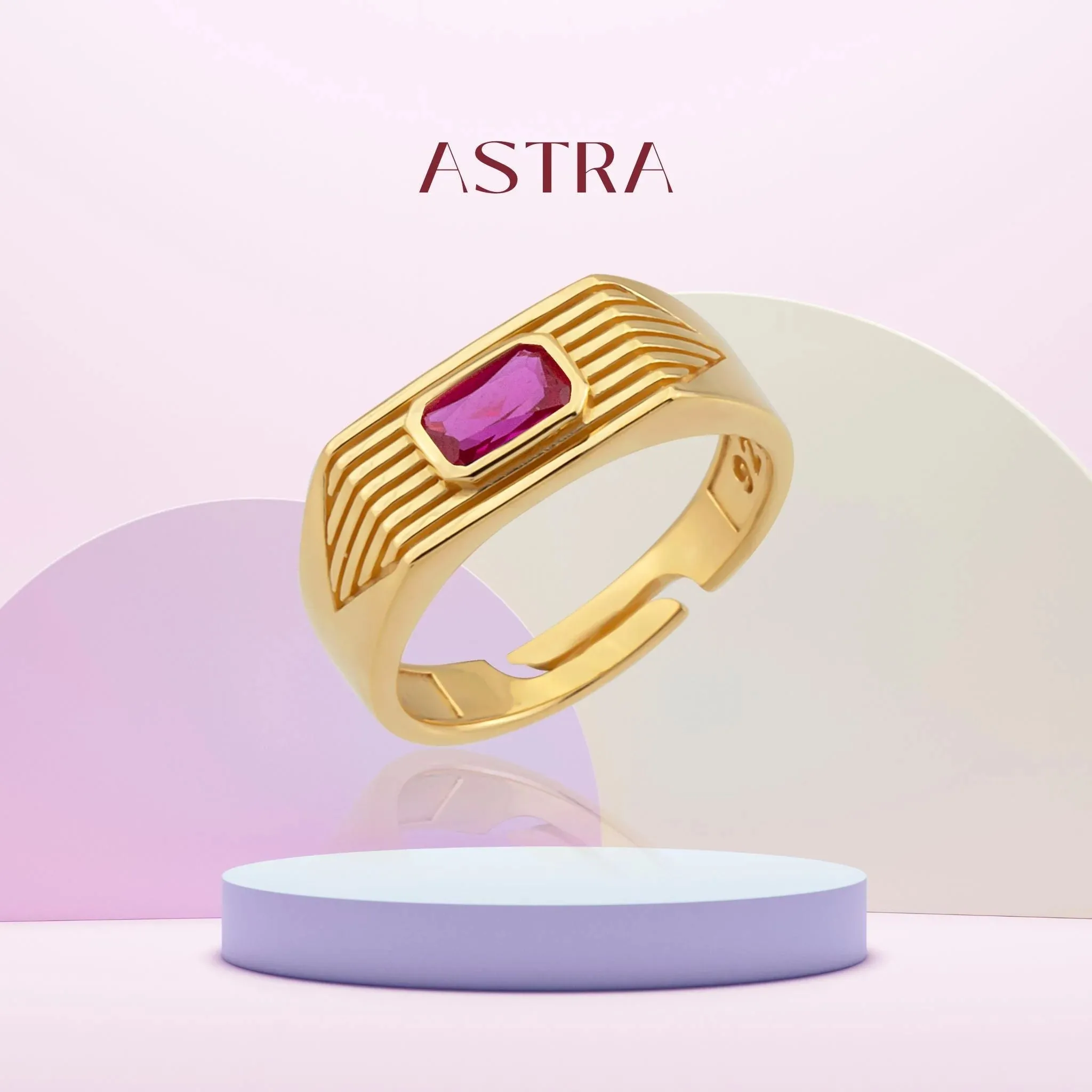 Astra Ring Fuchsia