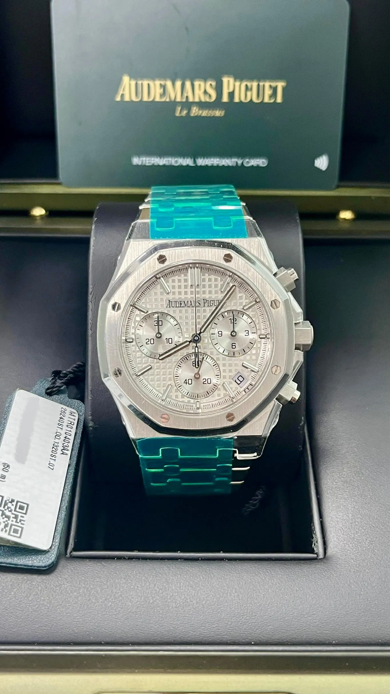 Audemars Piguet Royal Oak Chronograph 26240ST.OO.1320ST.07 White Dial (2024)