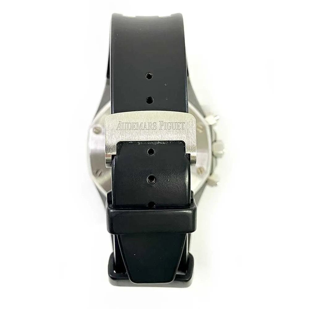 Audemars Piguet Royal Oak Chronograph QE II Cup 2015 Limited Edition White Dial Mar 2016