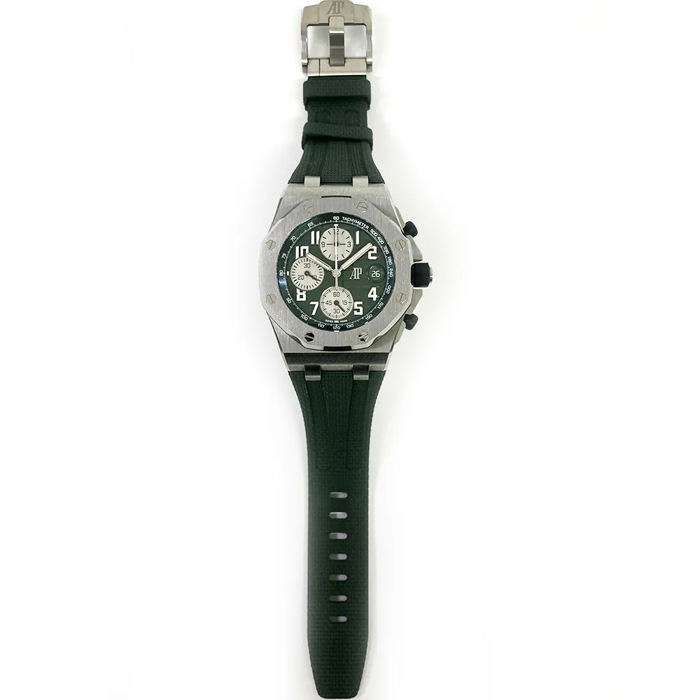 Audemars Piguet Royal Oak Offshore Chronograph 26238TI.OO.A056CA.01 Green Dial