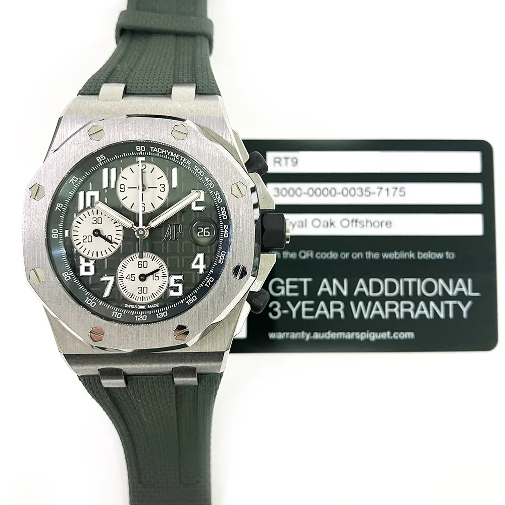 Audemars Piguet Royal Oak Offshore Chronograph 26238TI.OO.A056CA.01 Green Dial