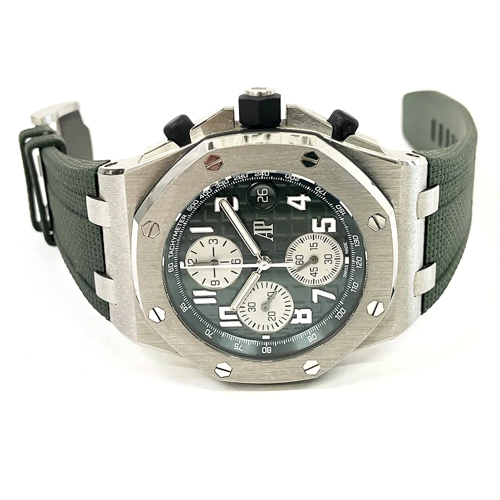 Audemars Piguet Royal Oak Offshore Chronograph 26238TI.OO.A056CA.01 Green Dial