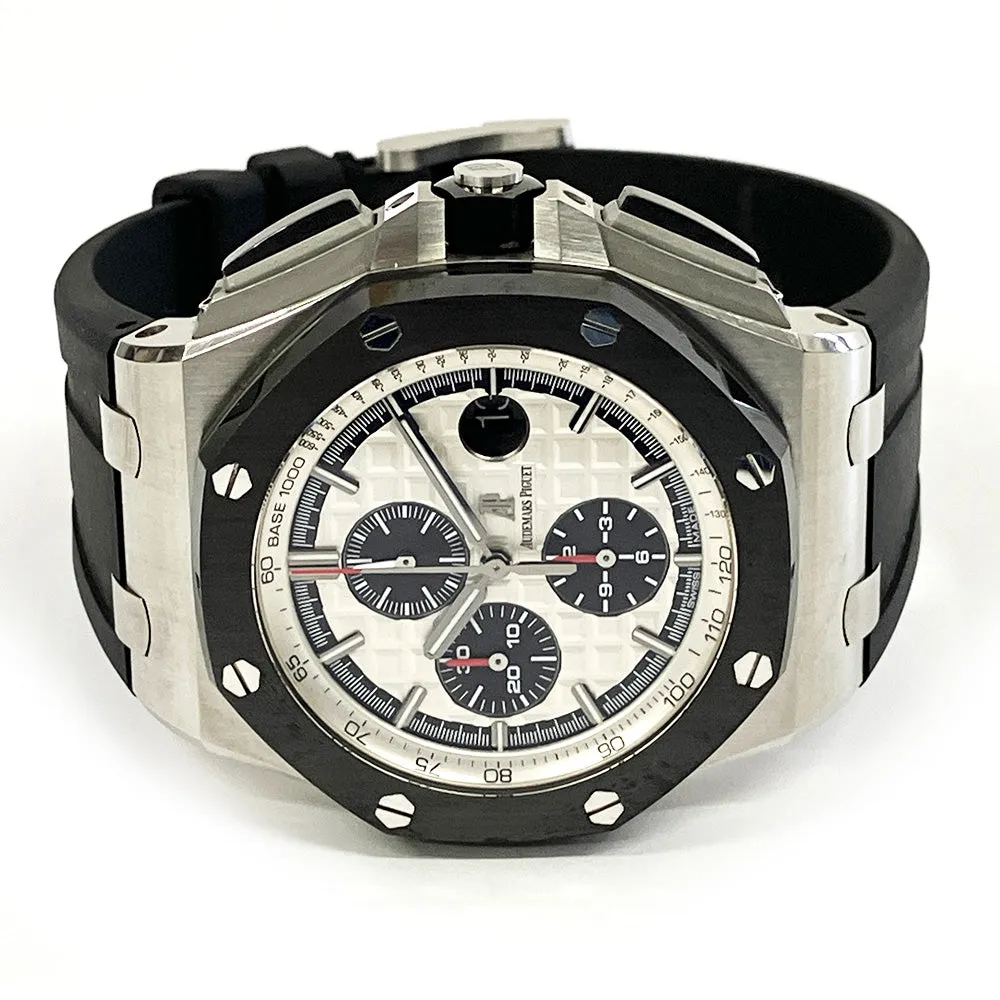 Audemars Piguet Royal Oak Offshore Chronograph 26400SO.OO.A002CA.01 White Dial Sep 2015