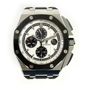 Audemars Piguet Royal Oak Offshore Chronograph 26400SO.OO.A002CA.01 White Dial Sep 2015