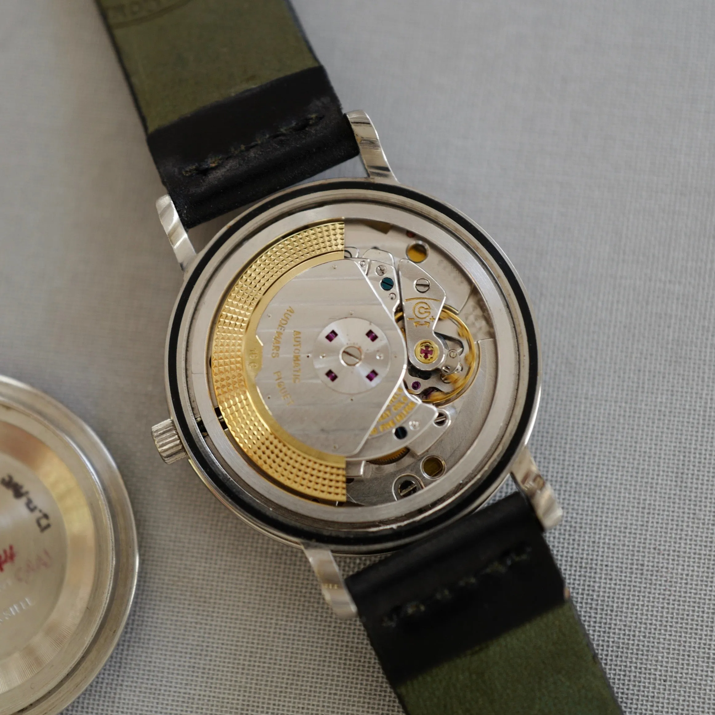 Audemars Piguet Steel Automatic Watch, Ref. 5281 with Original Warranty Papers