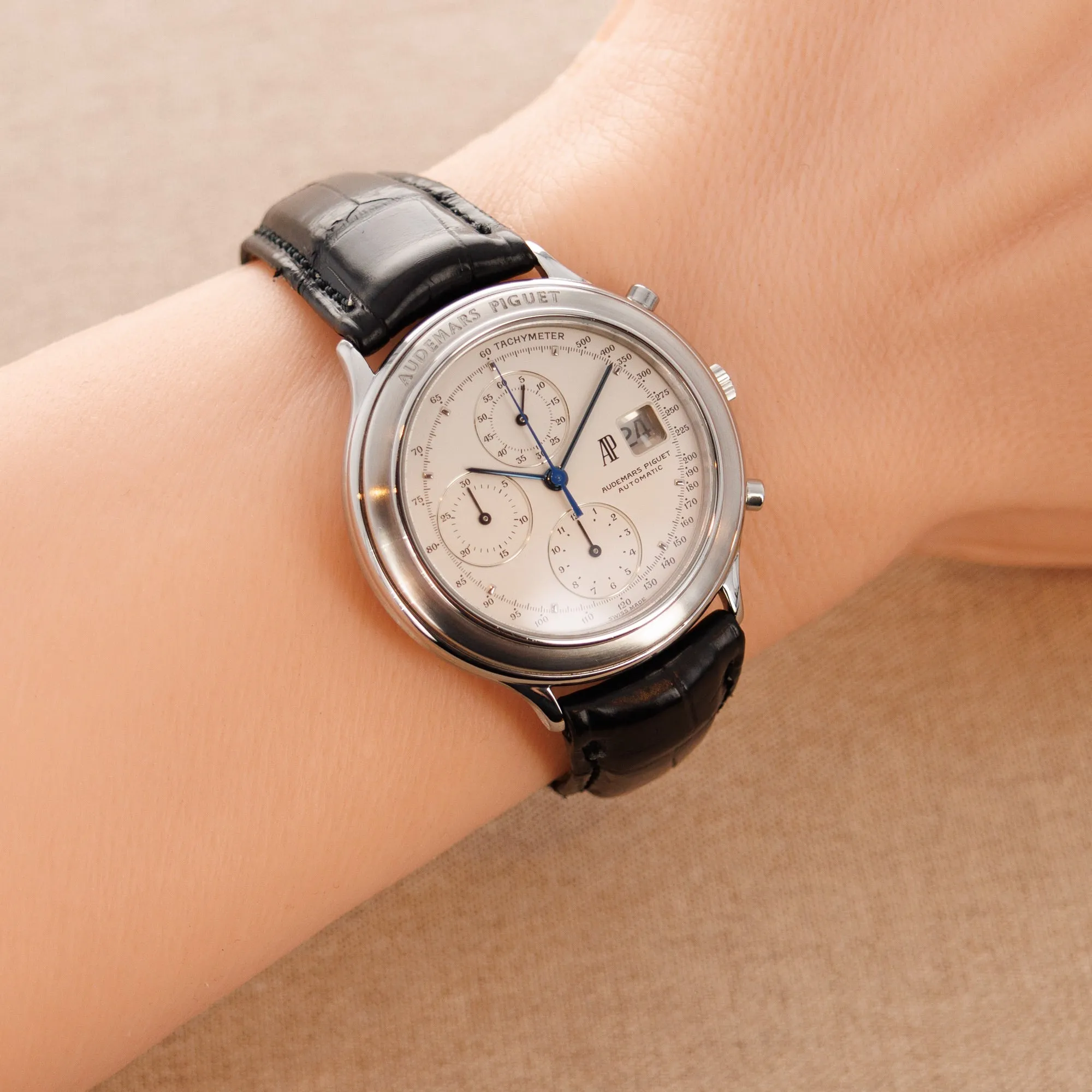 Audemars Piguet Steel Huitieme Chronograph Ref. 25644