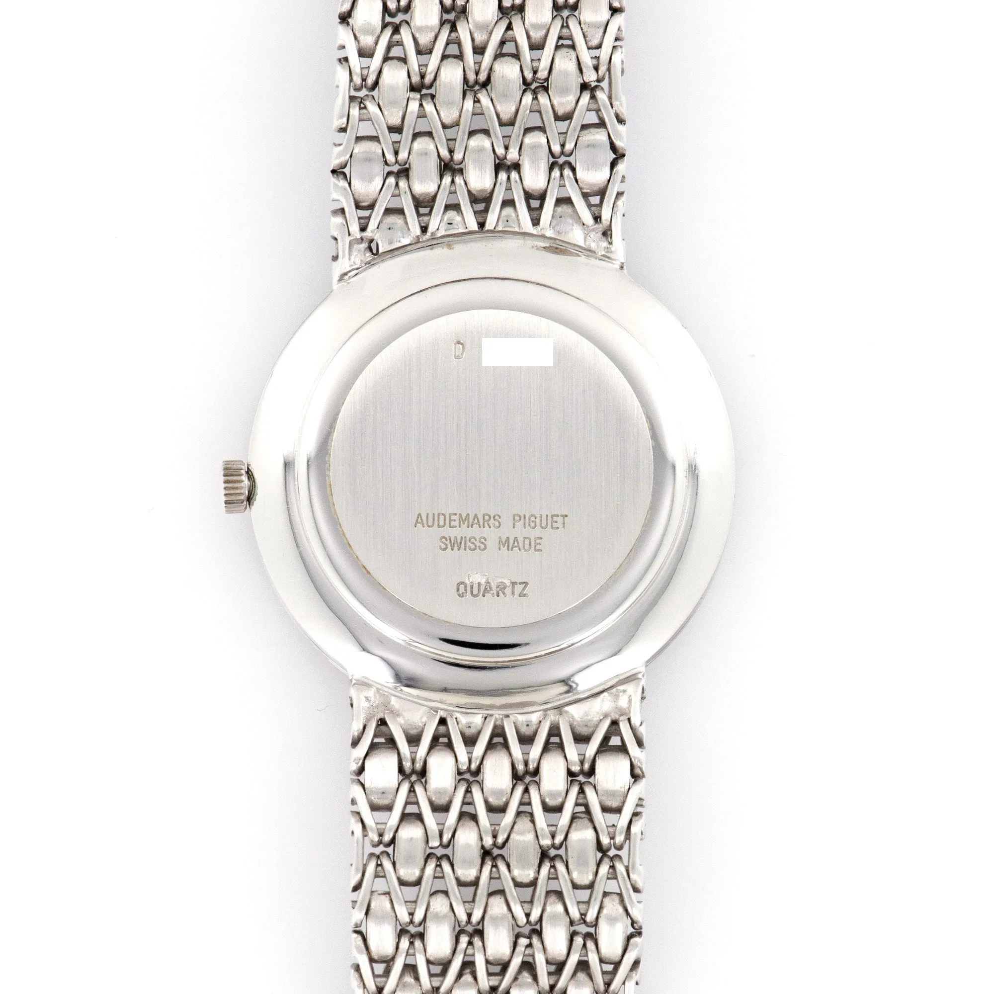 Audemars Piguet White Gold Opal Diamond Watch