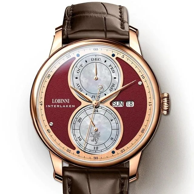 Automatic Mechanical waterproof  latest business men wrist watch