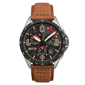 AVI-8 P-51 Mustang Blakeslee Chronograph Bronze Oak Men's watch