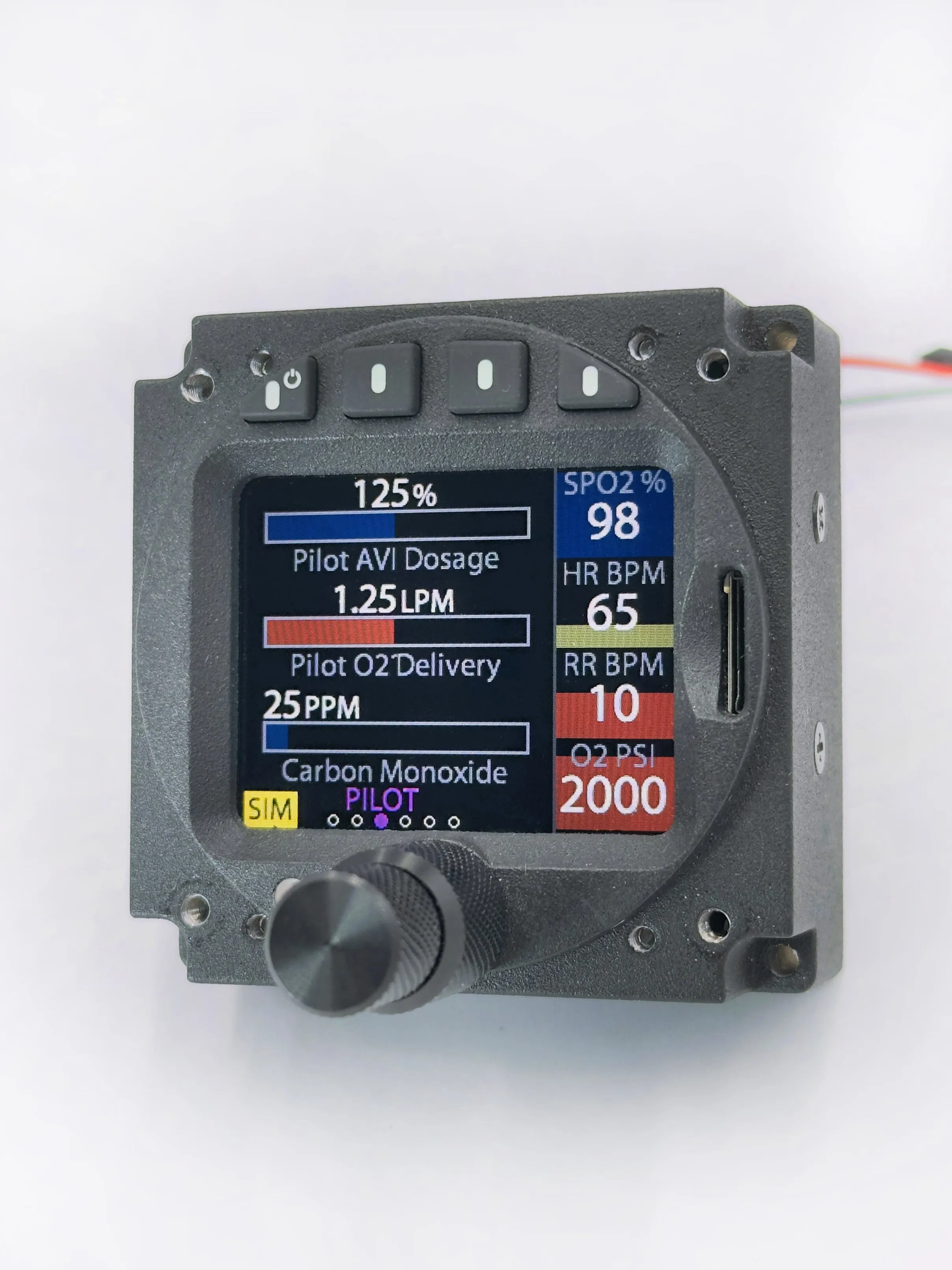 AVI-G 1-Place Oxygen System for Gliders