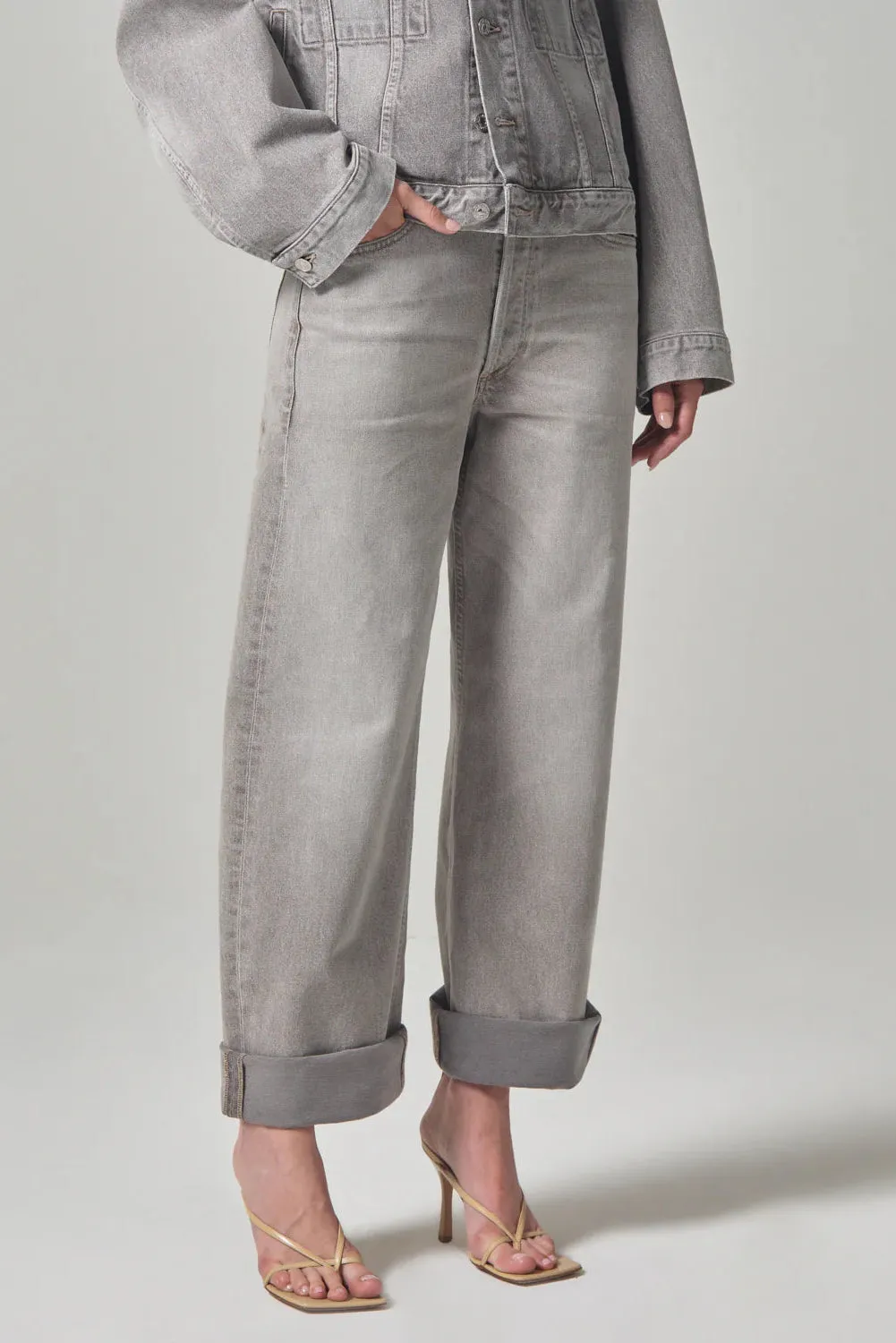 Ayla Baggy Quartz Grey