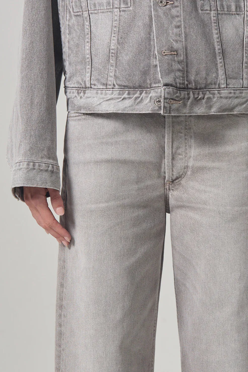 Ayla Baggy Quartz Grey