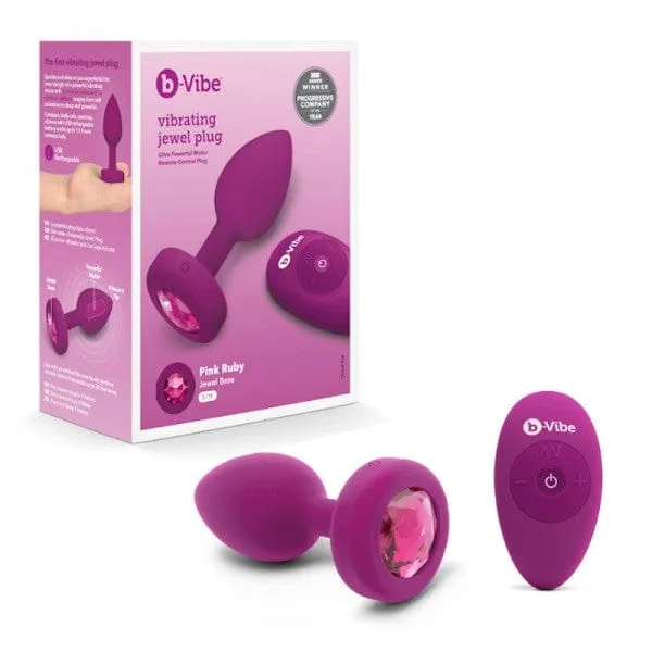 b-Vibe Vibrating Jewel Butt Plug