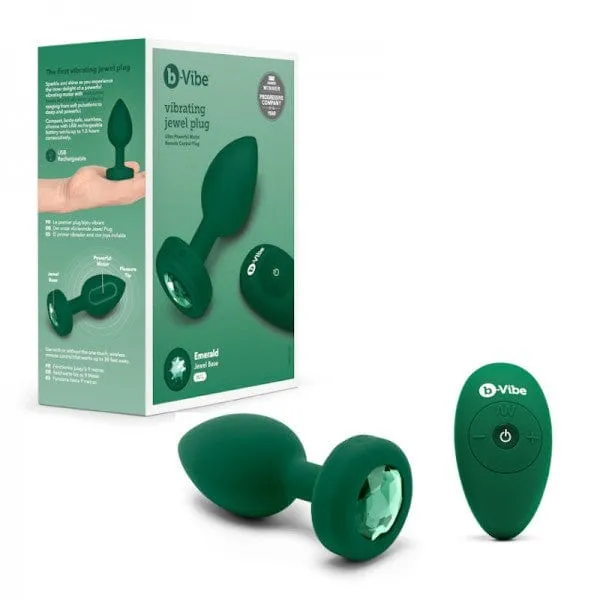 b-Vibe Vibrating Jewel Butt Plug