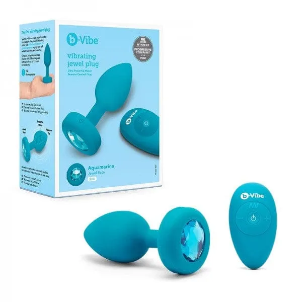 b-Vibe Vibrating Jewel Butt Plug