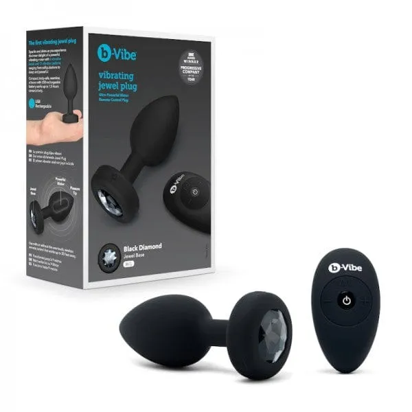 b-Vibe Vibrating Jewel Butt Plug