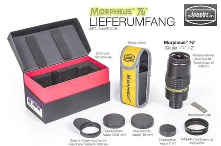 Baader Complete Morpheus 6 Piece Eyepiece Set - Includes Fitted Hardcase - 2954200