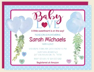 Baby Love Blue Dots
