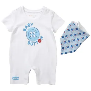 BABY ROMPER SUIT & BIB 09 Formula One1 McLaren F1 Team Button NEW! Age 9-12 Mths