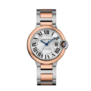 Ballon Bleu De Cartier 36mm Watch with Rose Gold