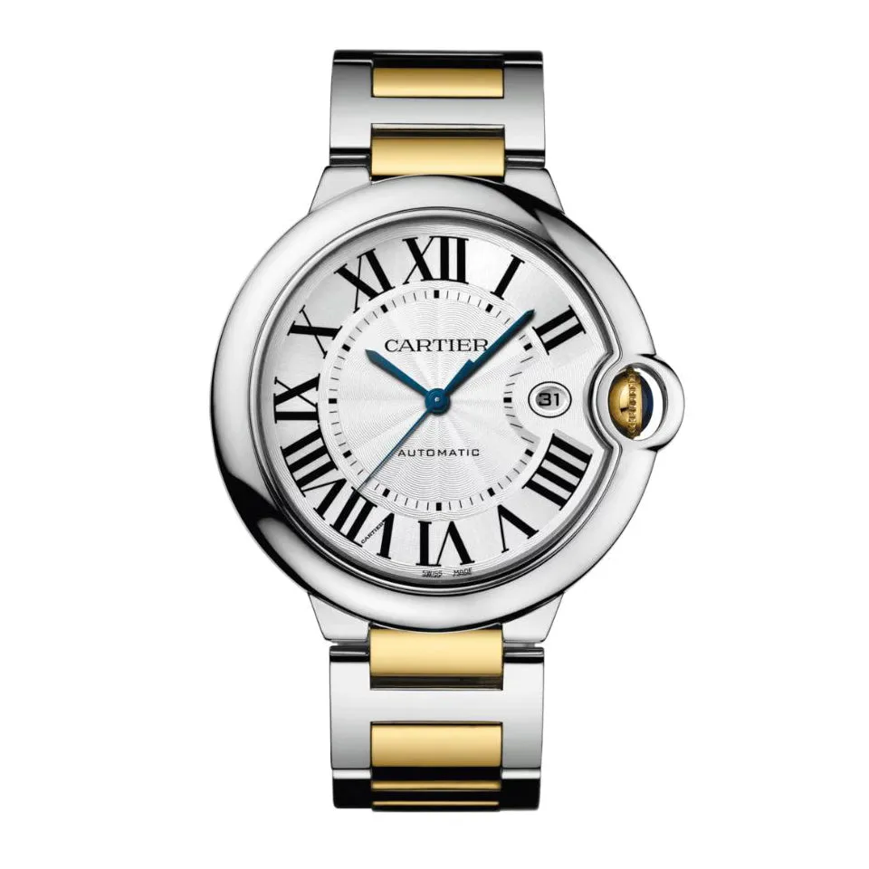 Ballon Bleu de Cartier 42 mm Steel and Yellow Gold Watch