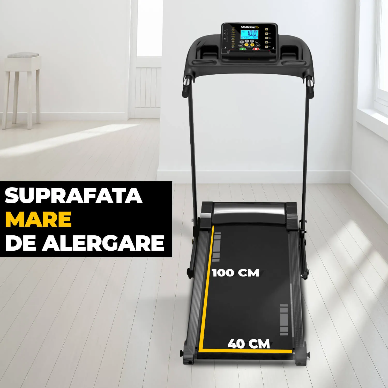 Banda de alergat electrica PROGRESSIVE RUN1500 (Resigilat)