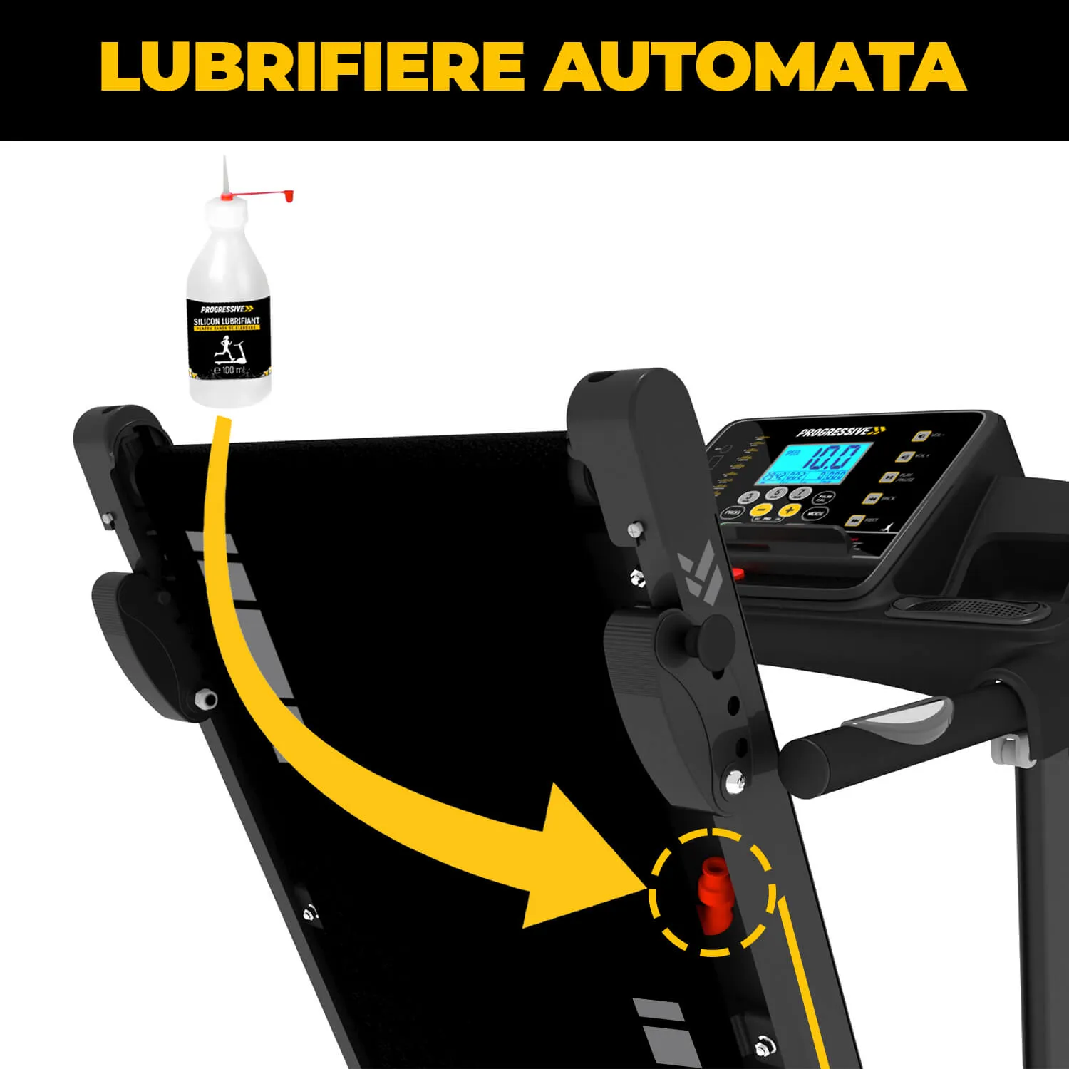 Banda de alergat electrica PROGRESSIVE RUN1500 (Resigilat)