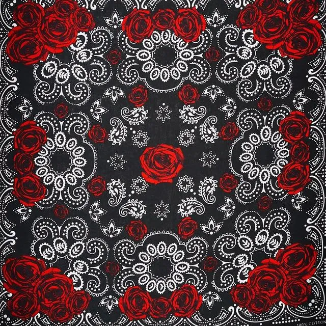 Bandana Paisley & Rose